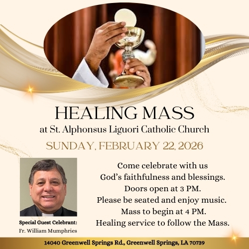 Healing Mass 2/22/26